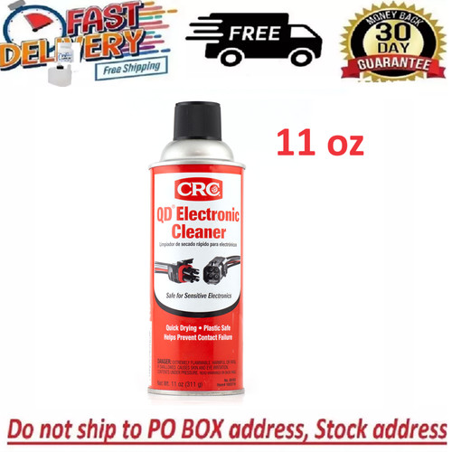 Electronic Contact Cleaner Spray Best Quick Drying Fix CRC QD Corrosion Debris11
