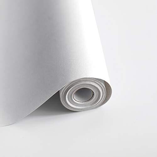 118X17.7 White Wallpaper White Contact Paper Peel and Stick Wallpaper NEW