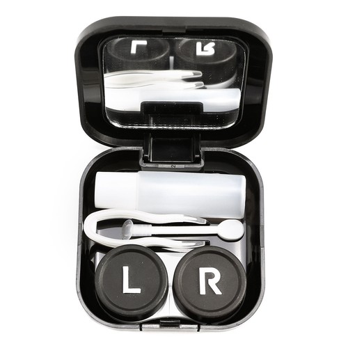 Mini Portable Contact Lens Storage Case Travel Kit Prevent Leakage 3 colors