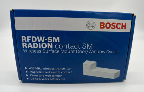 NEW Bosch RFDW-SM Radion Contact SM Wireless Surface Mount Door/Window Contact