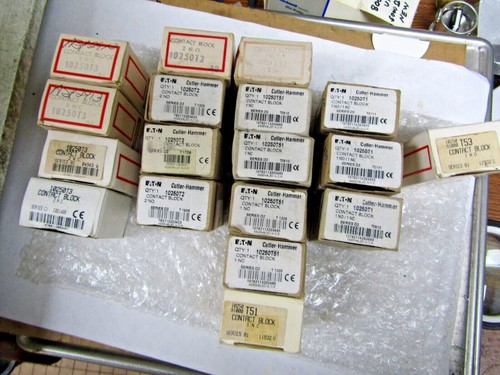 🔥 NEW CUTLER HAMMER CONTACT BLOCKS 10250T CHOOSE YOUR MODEL