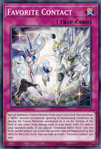 Yugioh! Favorite Contact MP24-EN063 25th Anniversary Tin: 2024 PREORDER