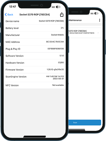 NFC Maintenance Screenshot